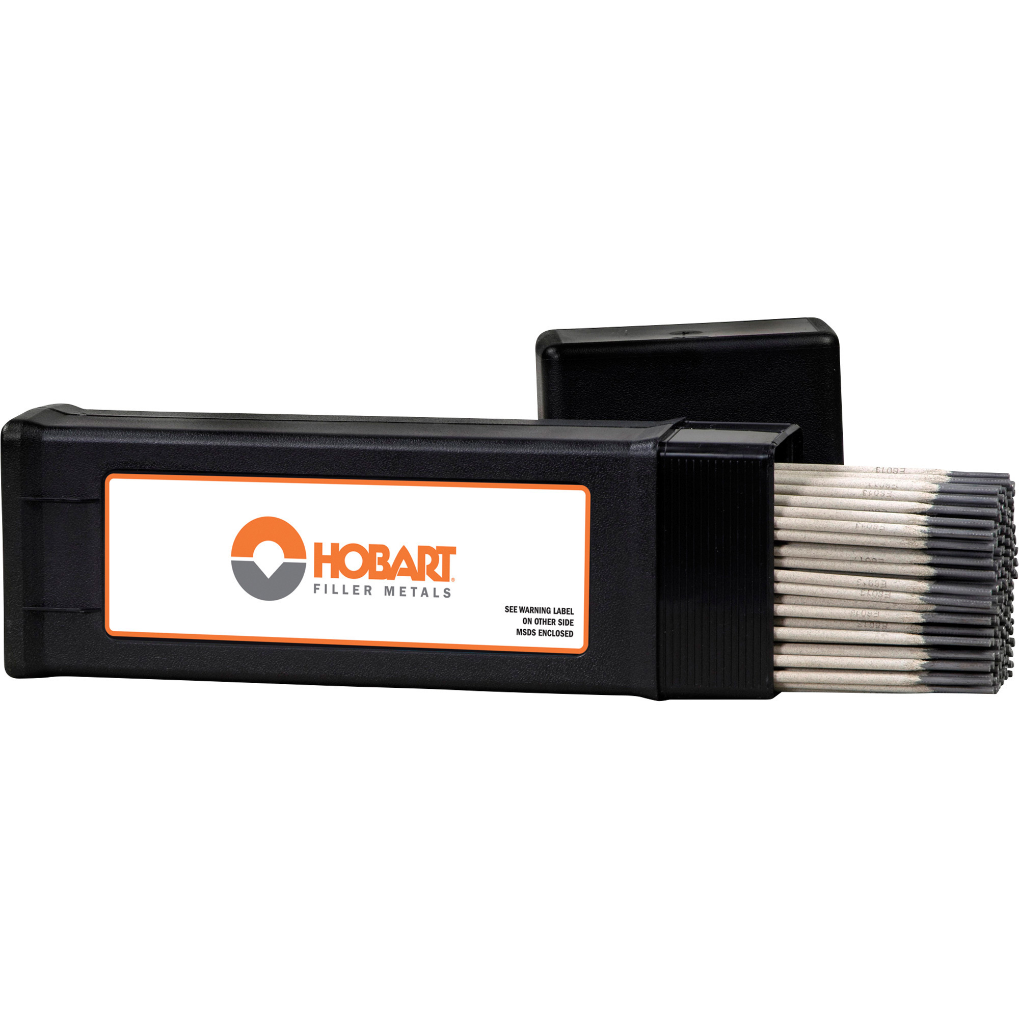 Hobart Filler Metals Stick Welding Electrodes, 6013, 1/8in. x 12in.L, 10-Lb. Container, Model# 770470